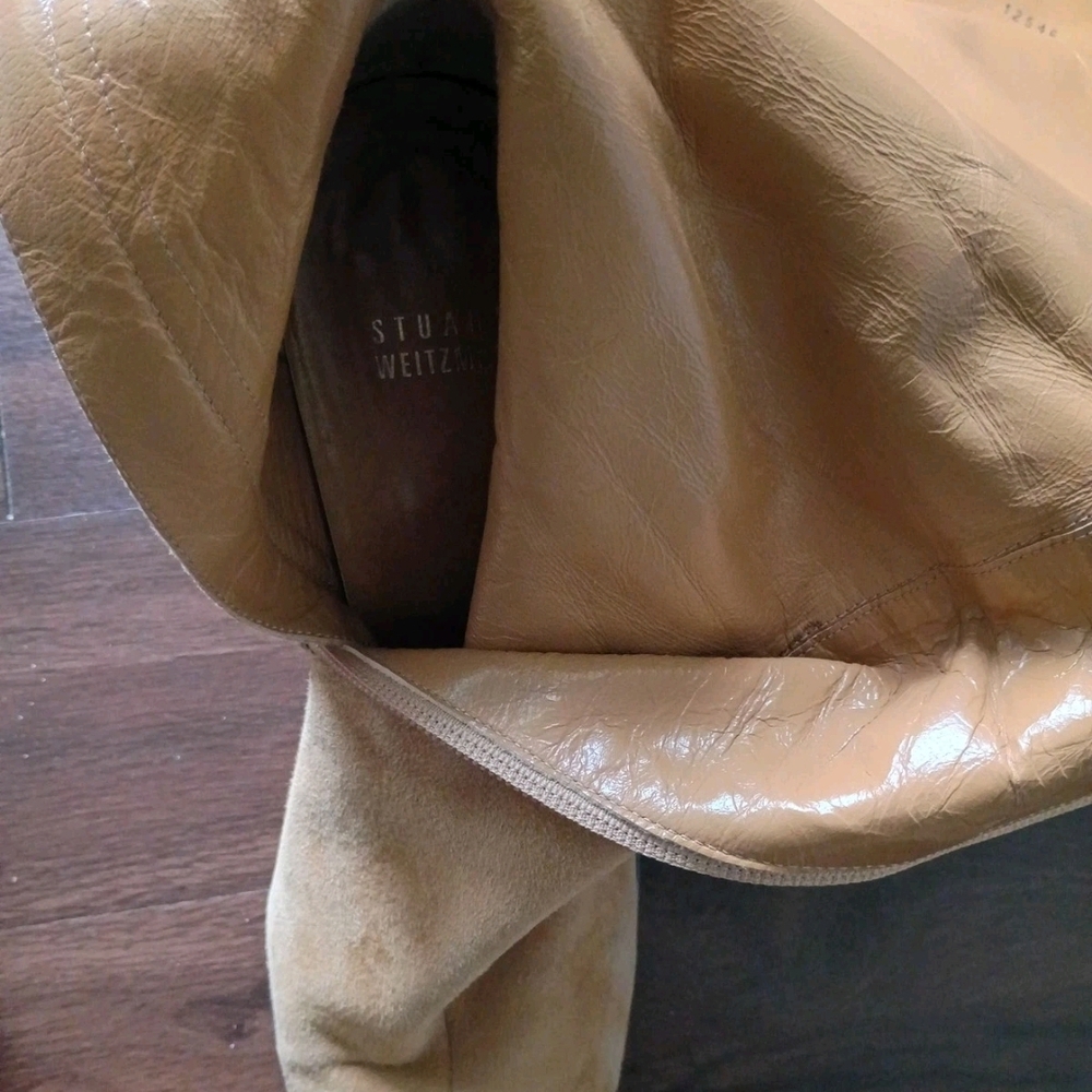 Stuart Weitzman Tan Leather Boots